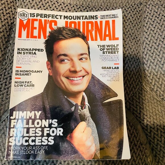 Men's Journal Magazine - November 2013 Issue With Jimmy Fallon's Rules For Succe - Picture 1 of 1